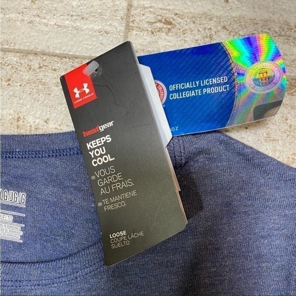 Under Armour Notre Dame collegiate t-shirt. New with tags - Picture 6 of 11